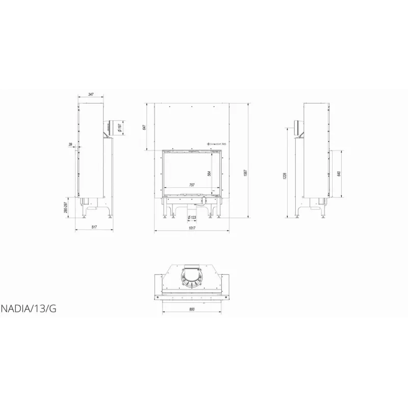 N130 Deschidere Verticala