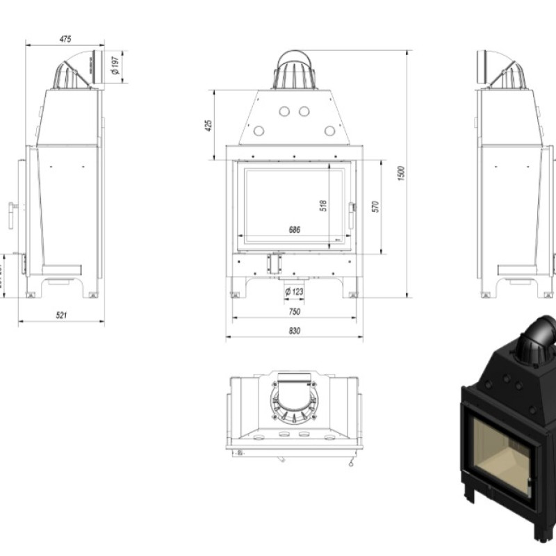 MBA 18-21 kw cu Recuperator MBA 18-21 kw cu Recuperator