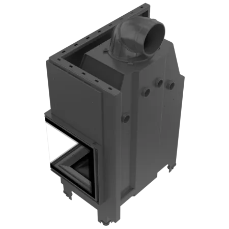 MBO 150 cu Recuperator - Sticla Dreapta / Samota Neagra