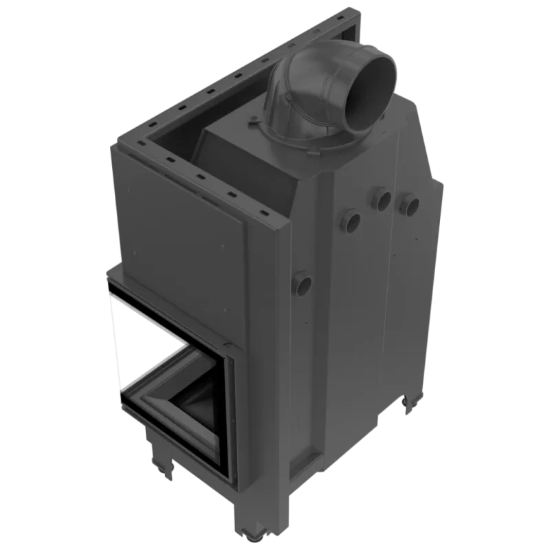 MBO 150 cu Recuperator - Sticla Dreapta / Samota Neagra