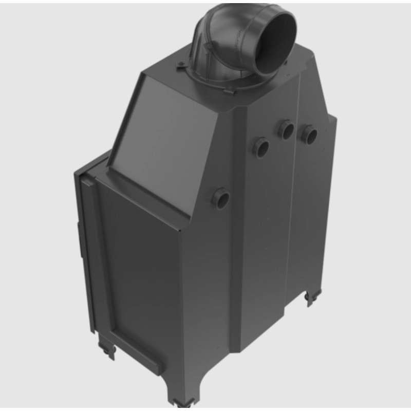 MBO 15-19 kW cu Recuperator - samota alba