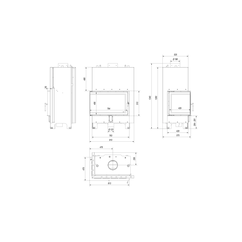 MBO 15 STICLA STANGA - 15kw