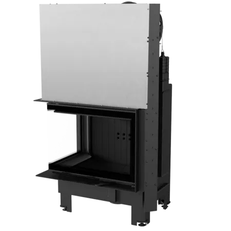 MBZ130 Sticla Stanga + Deschidere Verticala Samota Neagra