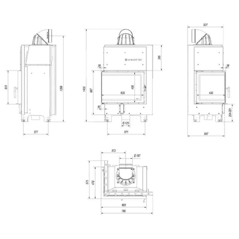 MBZ 130 cu Recuperator Sticla Dreapta