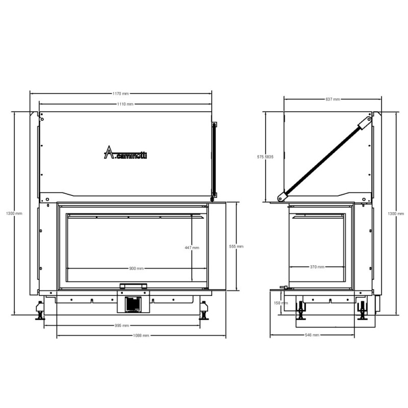 QUATTRO  100 cu VENTILATOR / German Edition