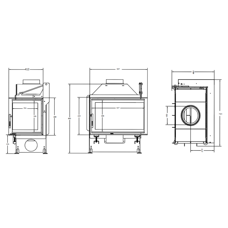Q 60 - sticla dreapta