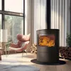 Soba Rollo S2 10kW - Samota Neagra 