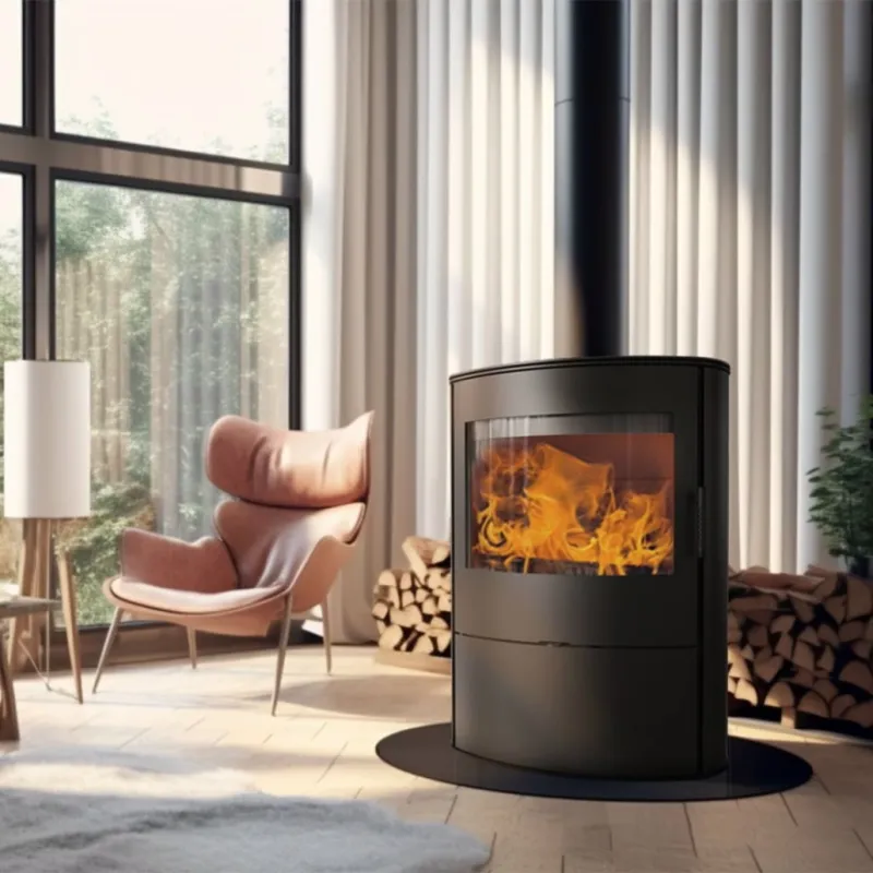 Soba Rollo S2 10kW - Samota Neagra 