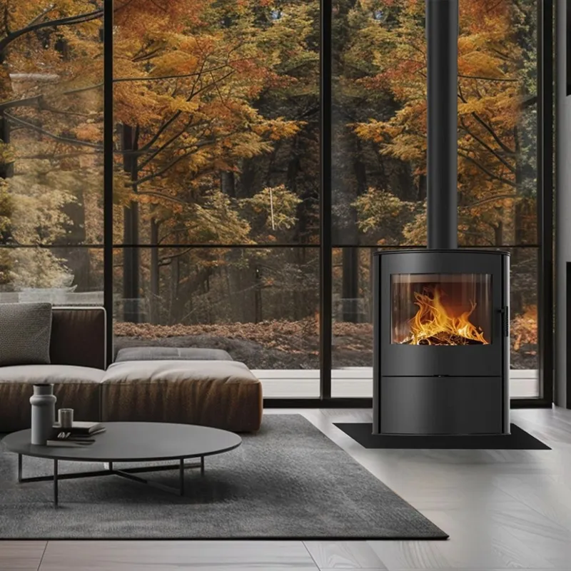Soba Rollo S2 10kW - Samota Neagra 