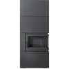 SIMPLE BOX dreapta negru - semineu complet SIMPLE BOX dreapta negru - semineu complet