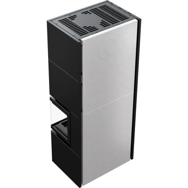 SIMPLE BOX dreapta negru - semineu complet SIMPLE BOX dreapta negru - semineu complet
