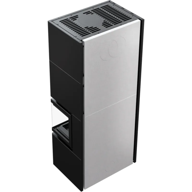 SIMPLE BOX dreapta negru - semineu complet SIMPLE BOX dreapta negru - semineu complet