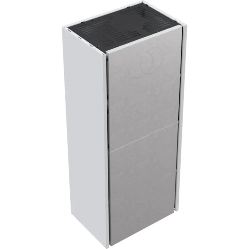 SIMPLE BOX stanga alb - semineu complet SIMPLE BOX stanga alb - semineu complet
