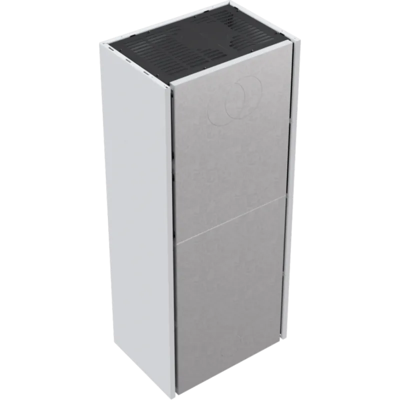 SIMPLE BOX stanga alb - semineu complet 