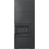 SIMPLE BOX stanga negru - semineu complet SIMPLE BOX stanga negru - semineu complet