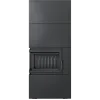 SIMPLE BOX stanga negru - semineu complet SIMPLE BOX stanga negru - semineu complet