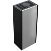 SIMPLE BOX stanga negru - semineu complet SIMPLE BOX stanga negru - semineu complet