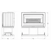 Soba fonta Norman 12-18kW Soba fonta Norman 12-18kW