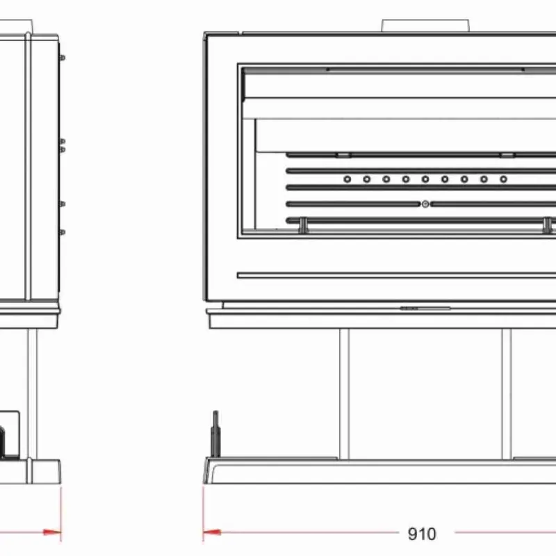 Soba fonta Norman 12-18kW Soba fonta Norman 12-18kW