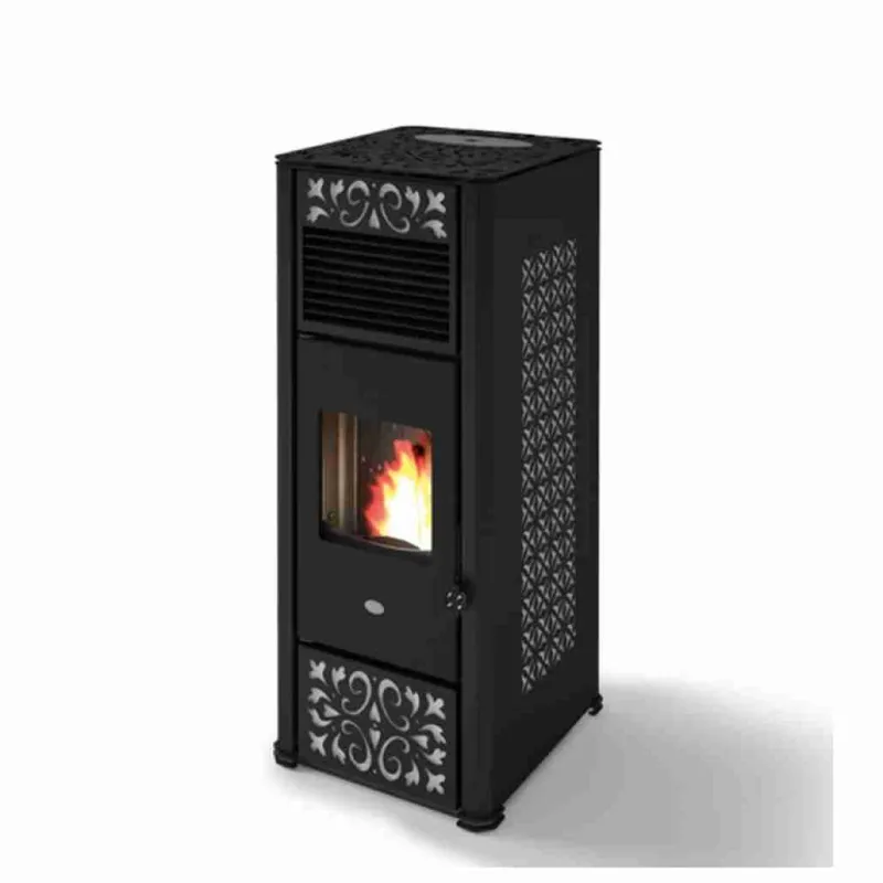 SOBA PELETI 15KW - GEMMA BIANCO - 2 Ventilatoare SOBA PELETI 15KW - GEMMA BIANCO - 2 Ventilatoare