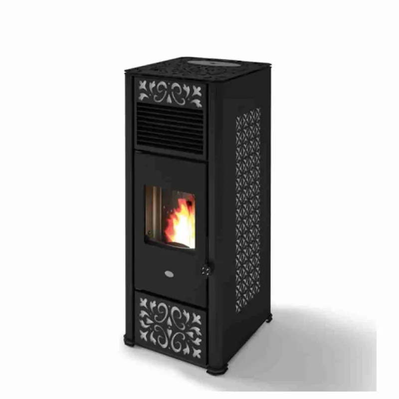SOBA PELETI 15KW - GEMMA BIANCO - 2 Ventilatoare SOBA PELETI 15KW - GEMMA BIANCO - 2 Ventilatoare