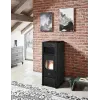SOBA PELETI 15KW - GEMMA BIANCO - 2 Ventilatoare SOBA PELETI 15KW - GEMMA BIANCO - 2 Ventilatoare