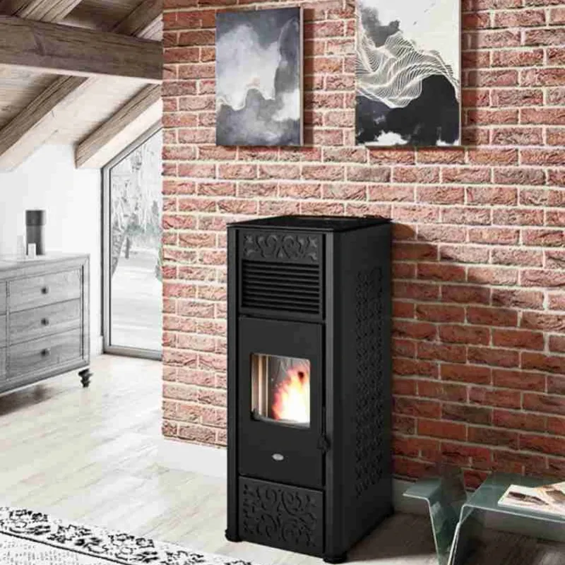 SOBA PELETI 15KW - GEMMA BIANCO - 2 Ventilatoare SOBA PELETI 15KW - GEMMA BIANCO - 2 Ventilatoare