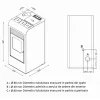 SOBA PE PELETI 9,5KW - GIADA SNOW + piese racordare SOBA PE PELETI 9,5KW - GIADA SNOW + piese racordare