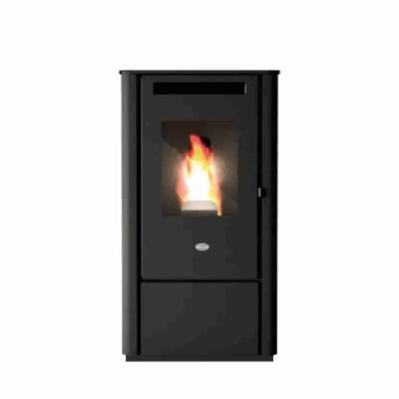 SOBA PELETI 9.5KW - KALI NERO + piese racordare SOBA PELETI 9.5KW - KALI NERO + piese racordare