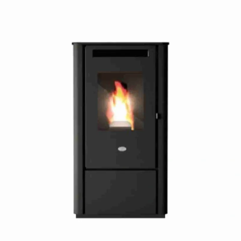 SOBA PELETI 9.5KW - KALI NERO + piese racordare SOBA PELETI 9.5KW - KALI NERO + piese racordare