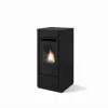 Soba pe peleti Elsa - 9.5kW Negru + piese racordare Soba pe peleti Elsa - 9.5kW Negru + piese racordare