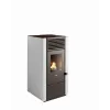 Soba pe peleti Poly - 9.5kW Alb Soba pe peleti Poly - 9.5kW Alb