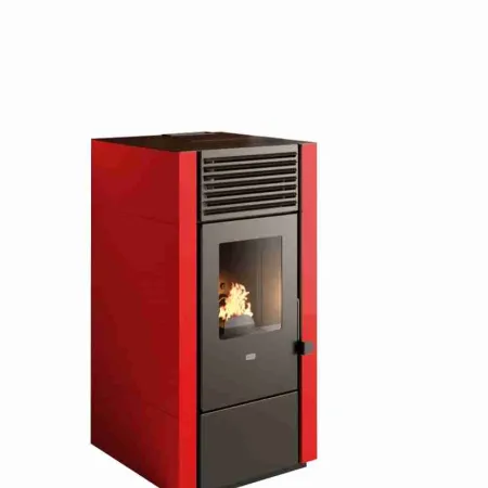 Soba pe peleti Poly - 9.5kW Rubin + piese racordare