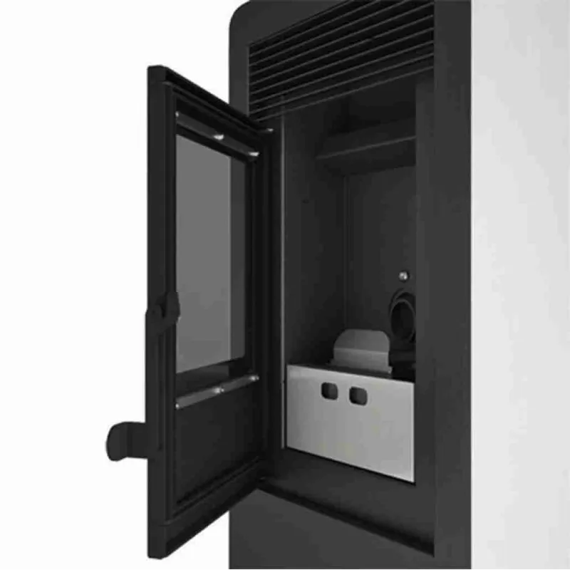 SOBA PE PELETI RITA 9KW - NEGRU + piese racordare SOBA PE PELETI RITA 9KW - NEGRU + piese racordare