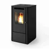 SOBA PE PELETI 9,5KW - THELMA CARBON + piese racordare SOBA PE PELETI 9,5KW - THELMA CARBON + piese racordare