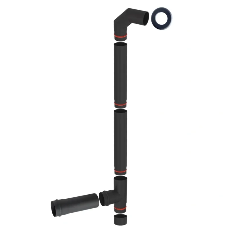 SOBA PE PELETI 9,5KW - THELMA CARBON + piese racordare SOBA PE PELETI 9,5KW - THELMA CARBON + piese racordare