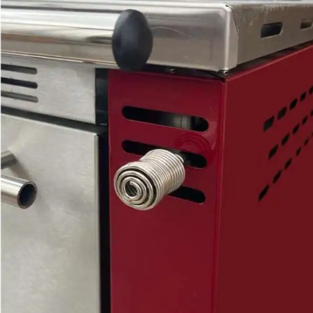 Soba centrala cu plita si cuptor CEZARA 25, 25kw