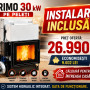 PRIMO 30 kw -Termosemineu pe peleti + INSTALARE INCLUSA