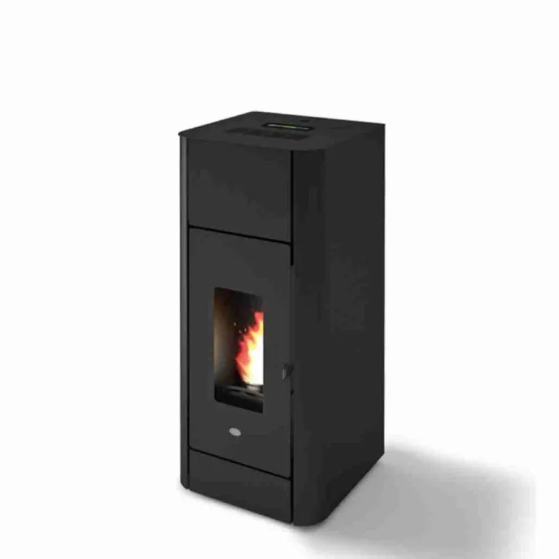 TERMOSEMINEU PE PELETI FRIDA 17.5KW - NEGRU TERMOSEMINEU PE PELETI FRIDA 17.5KW - NEGRU