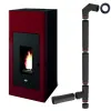 TERMOSEMINEU PE PELETI ILARIA 17.5KW - ROSU + piese racordare TERMOSEMINEU PE PELETI ILARIA 17.5KW - ROSU + piese racordare