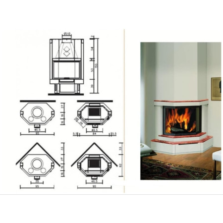 TROY Prismatic +  Deschidere Verticala