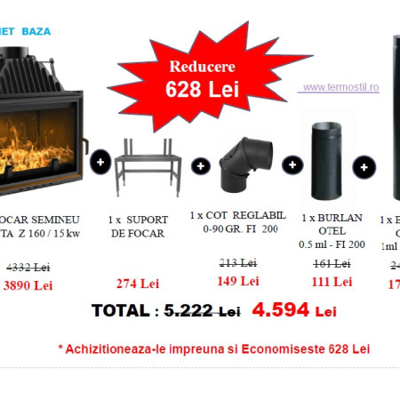 ZUZIA  Z160 15/18 kw - Pachet BAZA