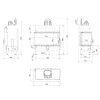 FLOTEK L 12kW - Sticla Stanga fara stalp FLOTEK L 12kW - Sticla Stanga fara stalp